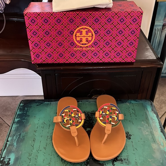 Tory Burch Enamel Miller Soft Natural Vachetta - Picture 3 of 7